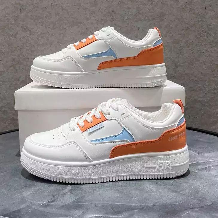 Terbaik.. Sepatu Sneakers 2022 Sepatu Wanita Korea Sepatu Putih SH01