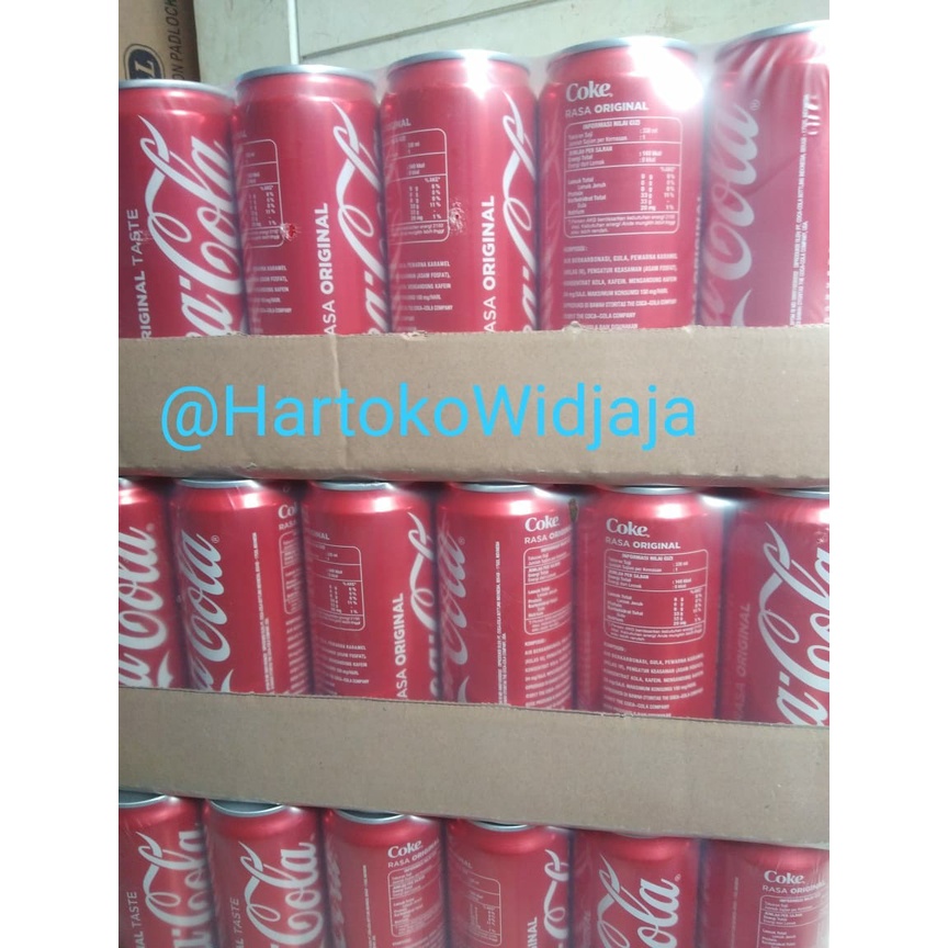 Jual COCA COLA KALENG 250ML DUS ISI 24 KALENG | Shopee Indonesia