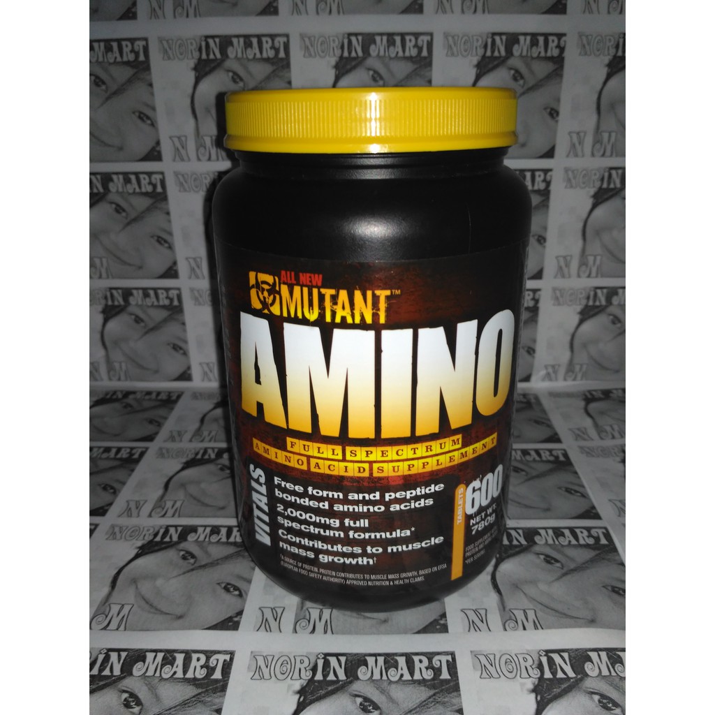 AMINO MUTANT 600 TABLET / Mutant Amino 600tabs / 600 Tabs / 600 Tablet Protein Fitnes Gym