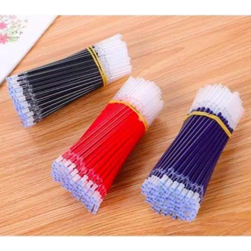 

Isi Ulang Pena Gel Murah berkwalitas Isi Lebih Banyak Harga Per 10 Pcs