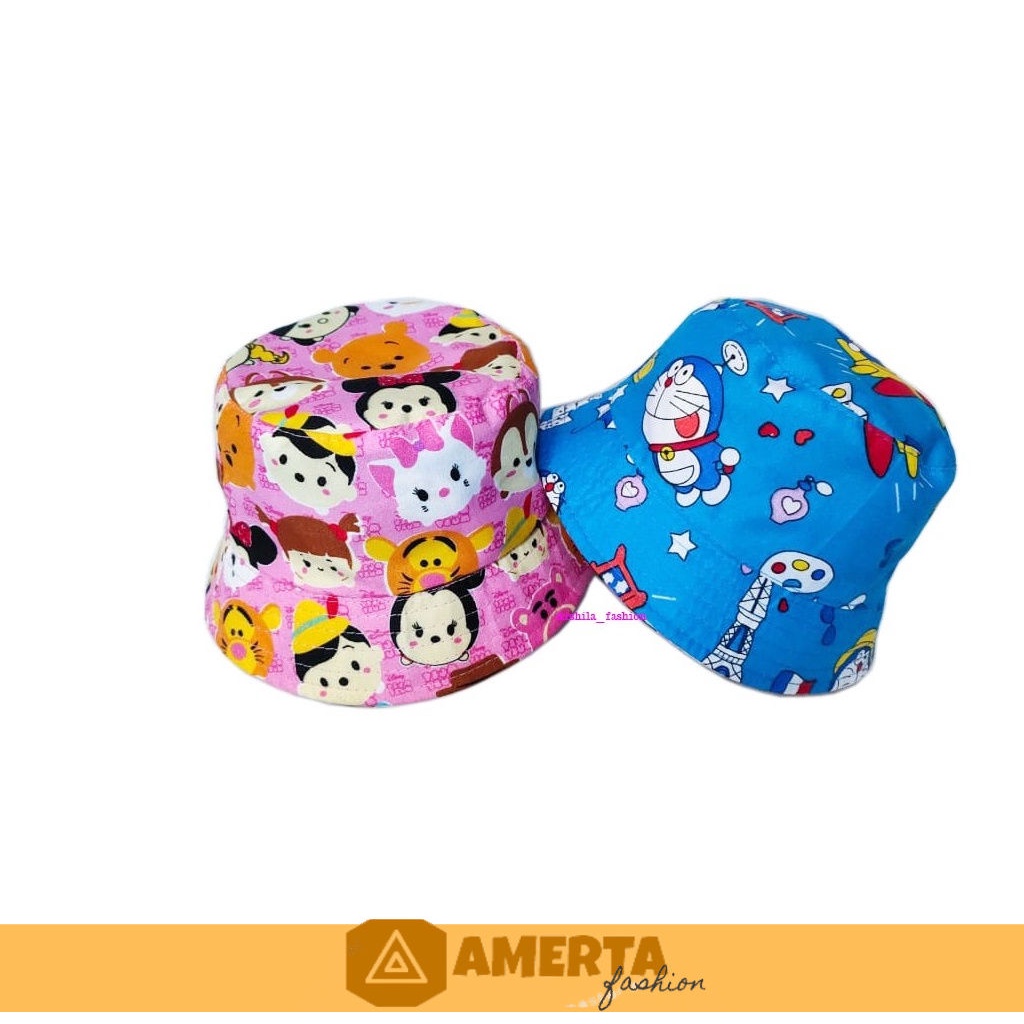 TOPI ANAK PEREMPUAN LAKI LAKI BASEBALL BUCKET HAT ANAK COWOK CEWEK 2 3 4 5 6 7 8 9 10 TAHUN LUCU 1 BASEBALL FASHION ANAK OOTD USIA UMUR BALITA KIDS KUPLUK AKSESORIS KEPALA KADO BUKET ANAK BAYI COWO CEWE LUCU MURAH-Doraemon - Tsumsum
