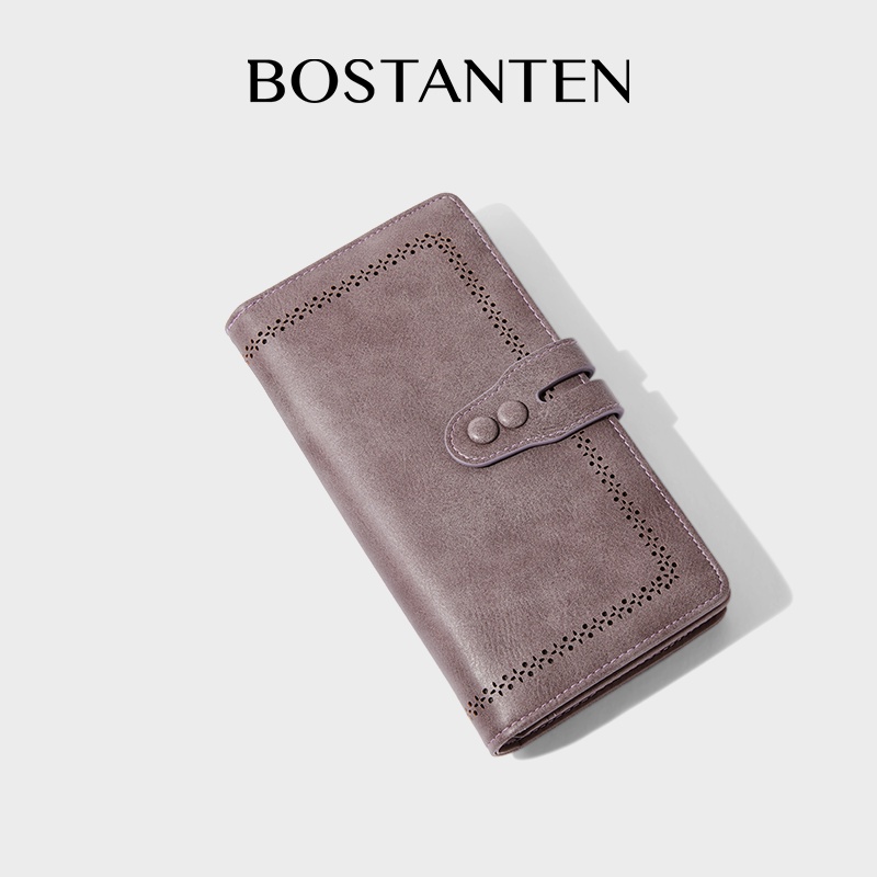 Bostanten Wanita Dompet Dompet Panjang Untuk Dompet Vintage