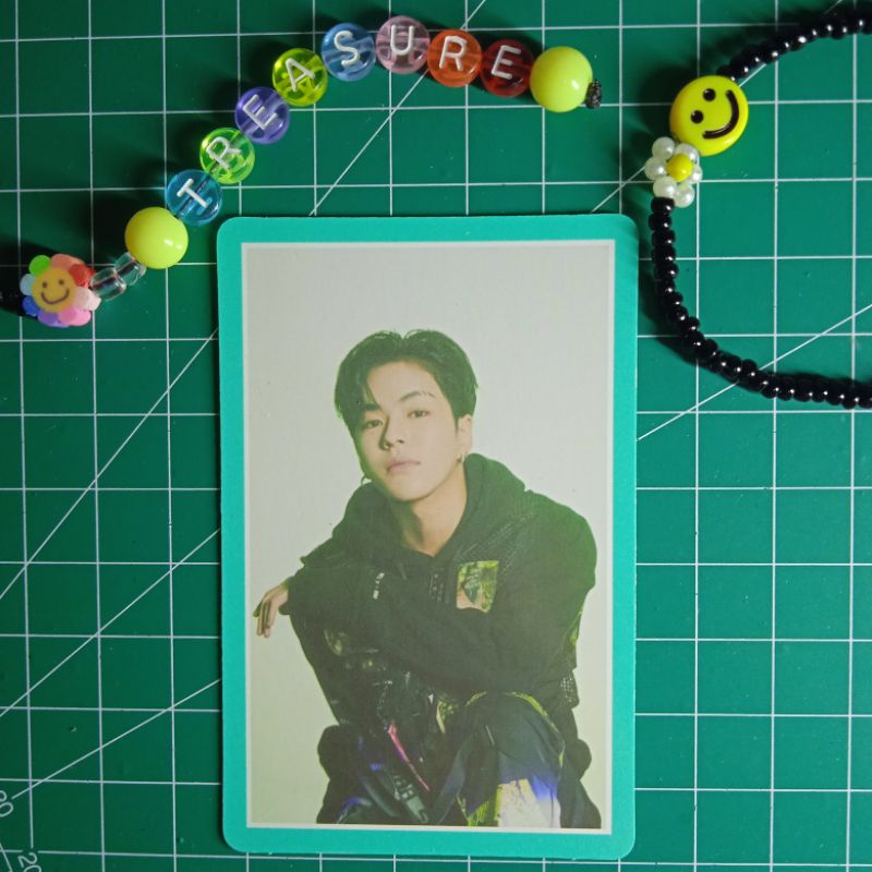 PHOTOCARD TREASURE JAEHYUK THE SECOND STEP CONCEPT GREEN VER