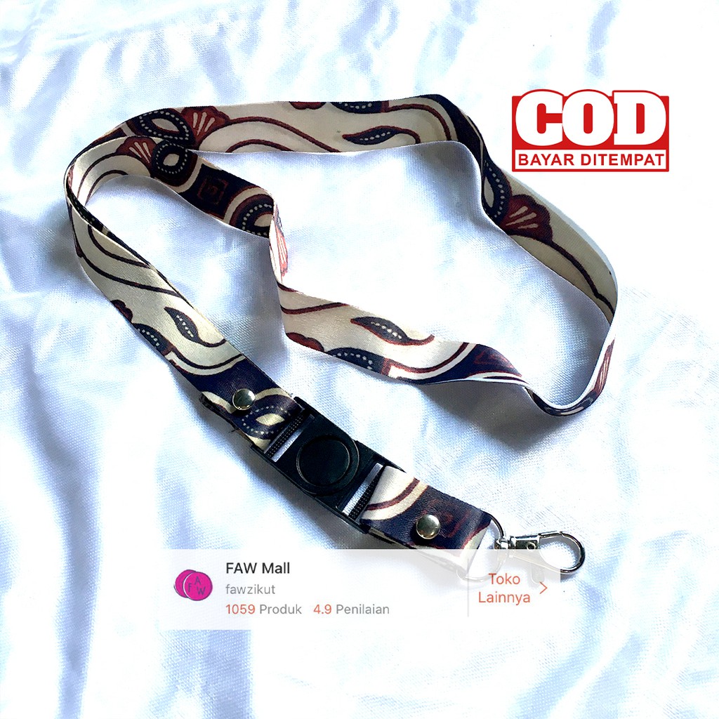

Tali Landyard Batik // Tali ID Card