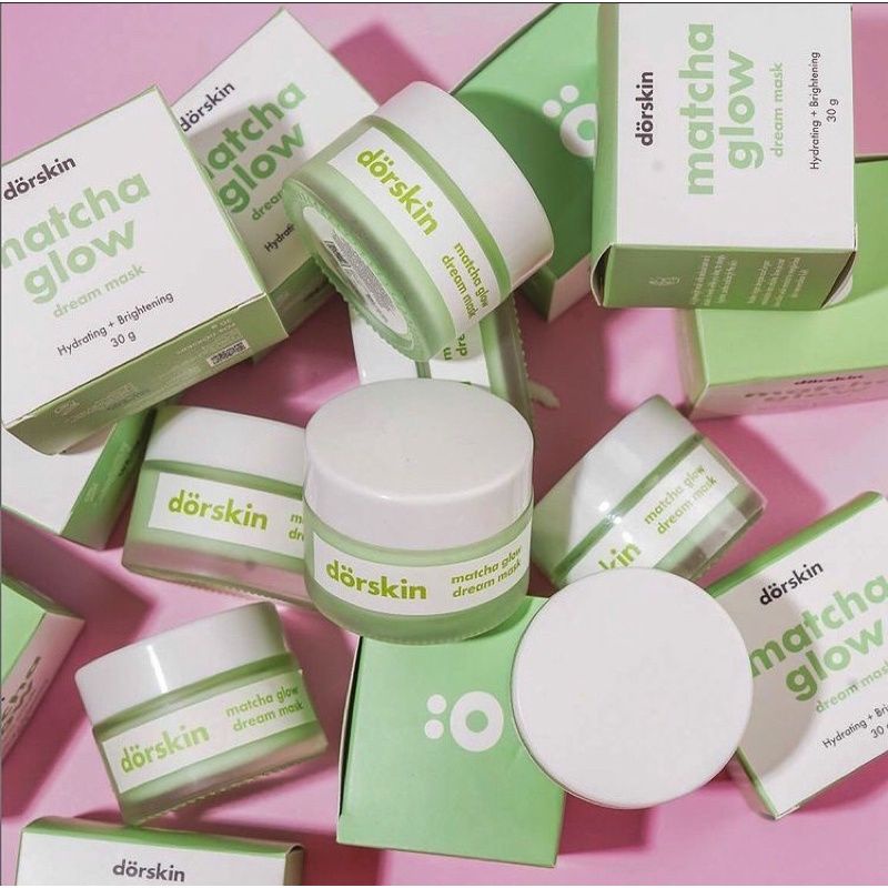 Dorskin Matcha Glow Dream Mask Sleeping Mask