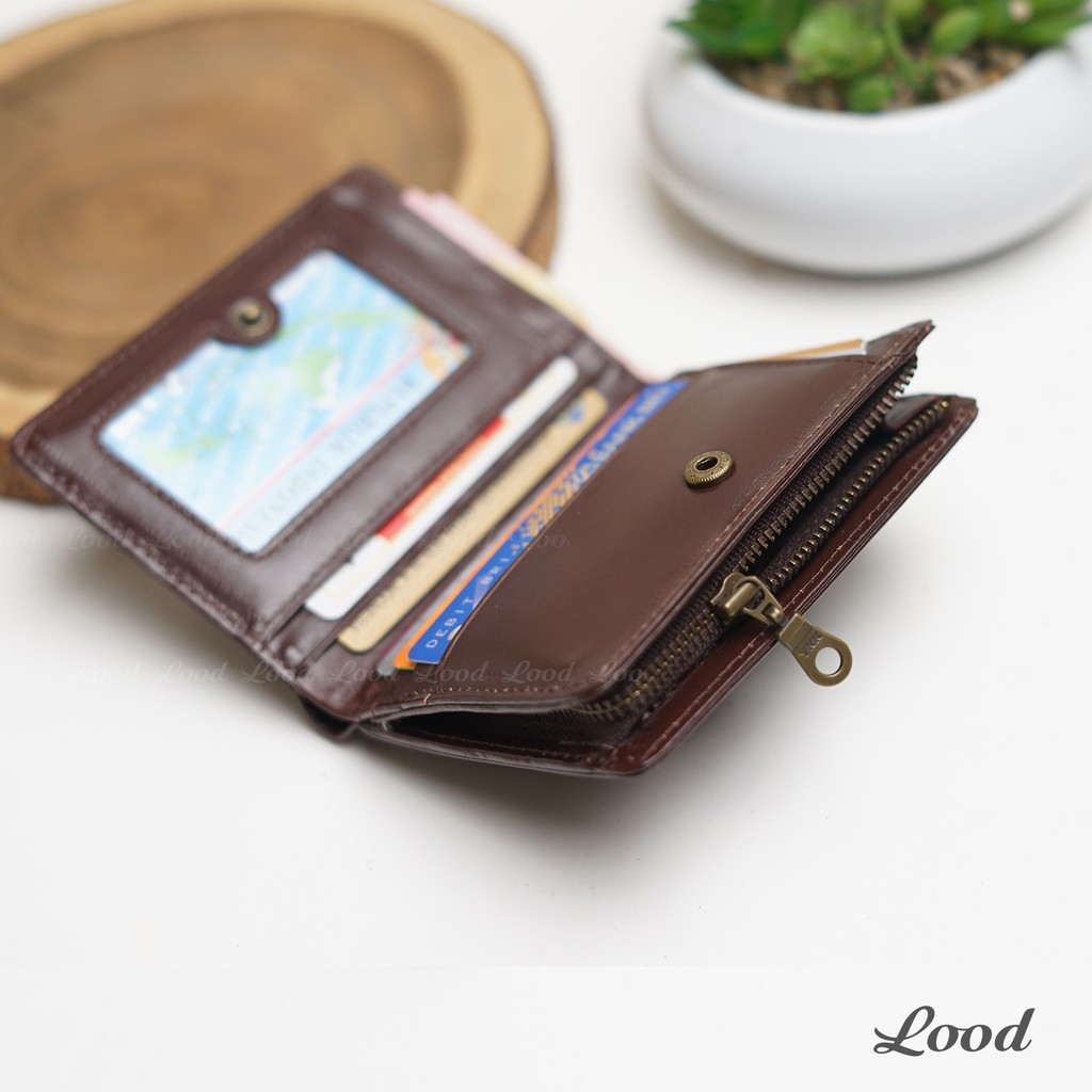 DOMPET KULIT ORIGINAL 100% PRIA WANITA UNISEX ZIPPER WALLET - GRATIS UKIR NAMA