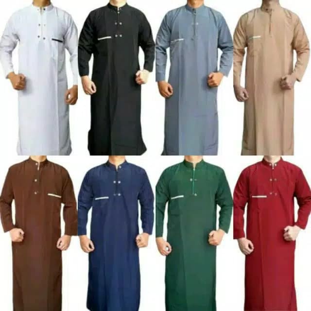 Gamis Pria / Jubah Gamis Pria Dewasa / Gamis