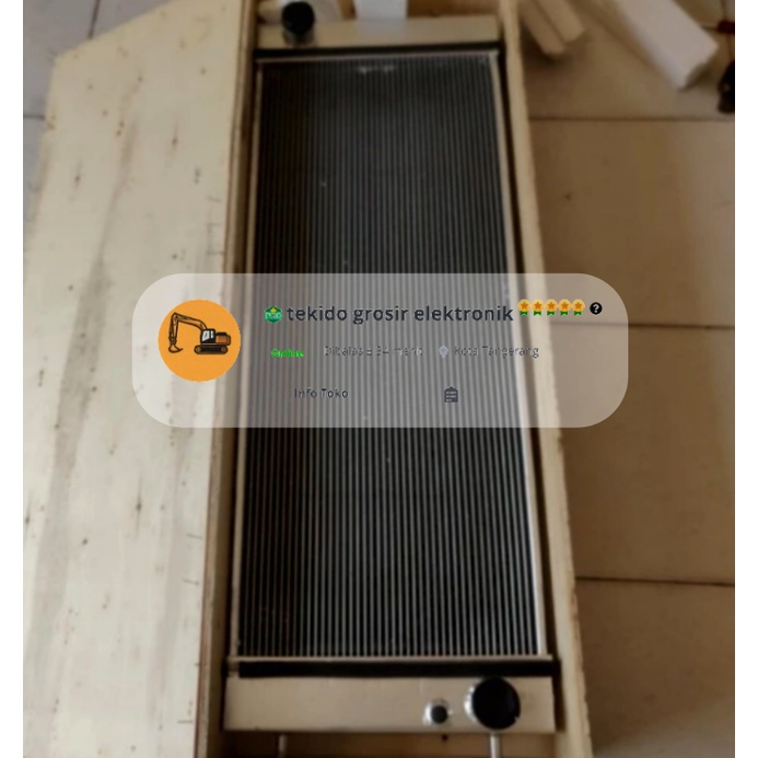 Radiator Cat 320C 320D C6.4 S6KT Import 2653624 2040996