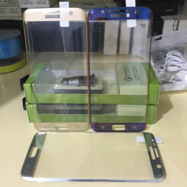 VIOLET TEMPERED GLASS FULL S7 EDGE