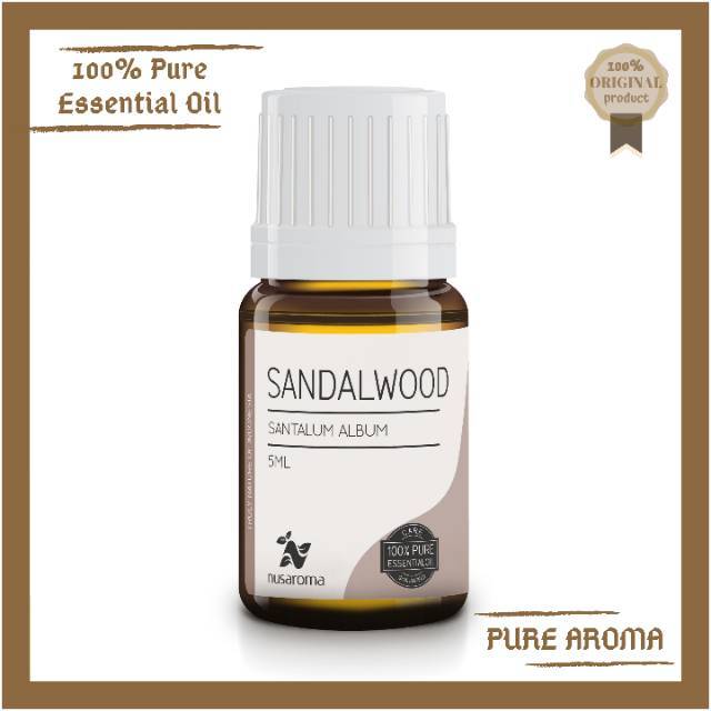 5 ml Sandalwood Essential Oil (Minyak Cendana) 100% Pure Natural