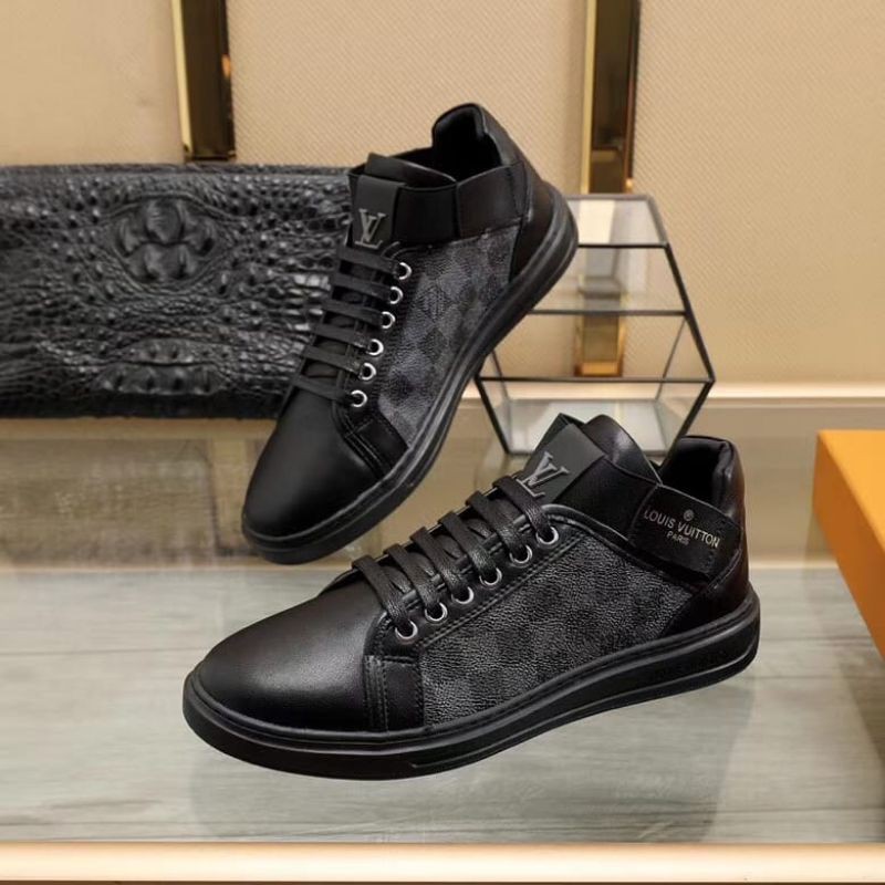 sepatu lv sneaker mirror quality lou is vuitton shoes