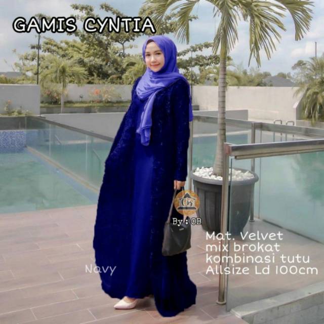 FS AQILA MUTIARA - Gamis CINTYA ORI garansi harga termurah