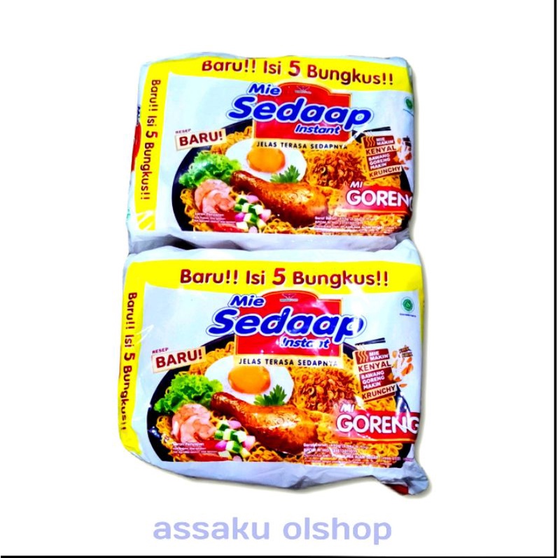 

MIE INSTANT SEDAP GORENG ISI 5 PCS