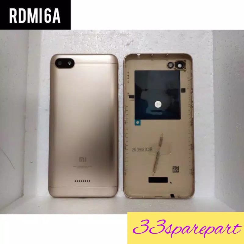 BACKDOR / TUTUP BELAKANG XIAOMI REDMI 6A ORIGINAL