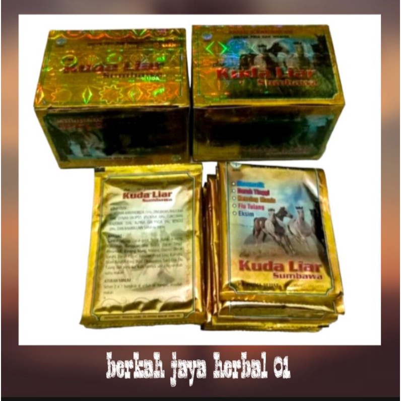 Kuda Liar Sumbawa Serbuk Jamu Asam Urat Kolestrol