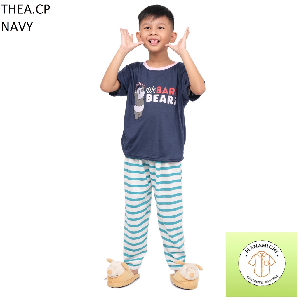 Hanamichi THEA.CP Baju Tidur Anak Lengan Pendek