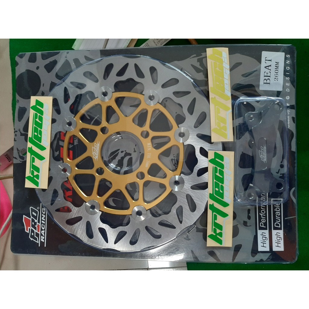 disc piringan cakram depan floating BEAT PRO 1 Racing 300mm