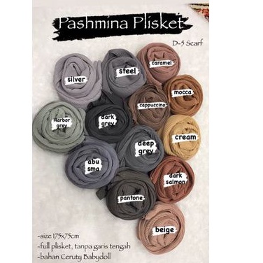 PASHMINA PLISKET JILBAB PASHMINA