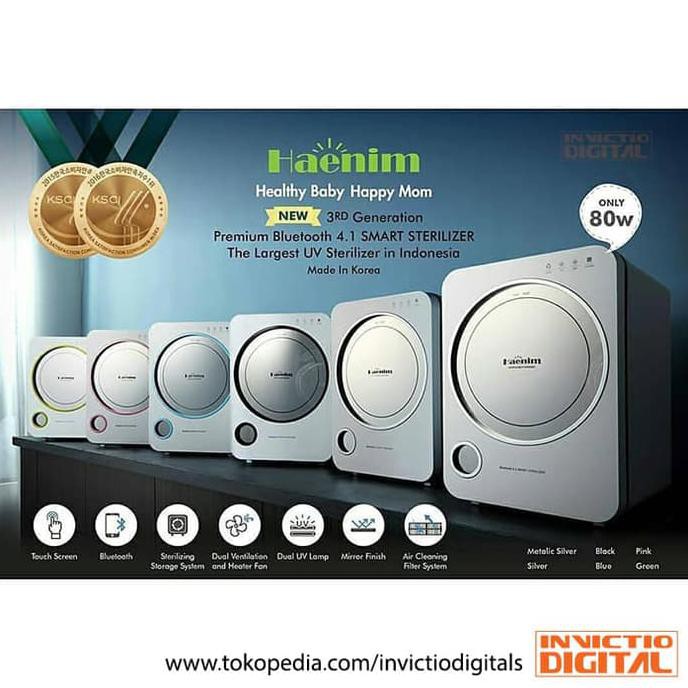 Haenim UV Steriliser | Haenim Sterilizer| Haenim 3rd Gen UV Sterilizer - Hijau muda