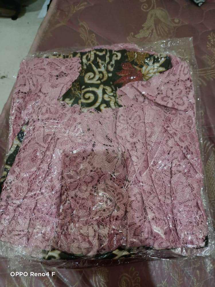 Ncr - Kebaya Batik Modern Anak 3-5 Th Dress Batik Casual Cecilia & Setelan Rok Pepplum Kids