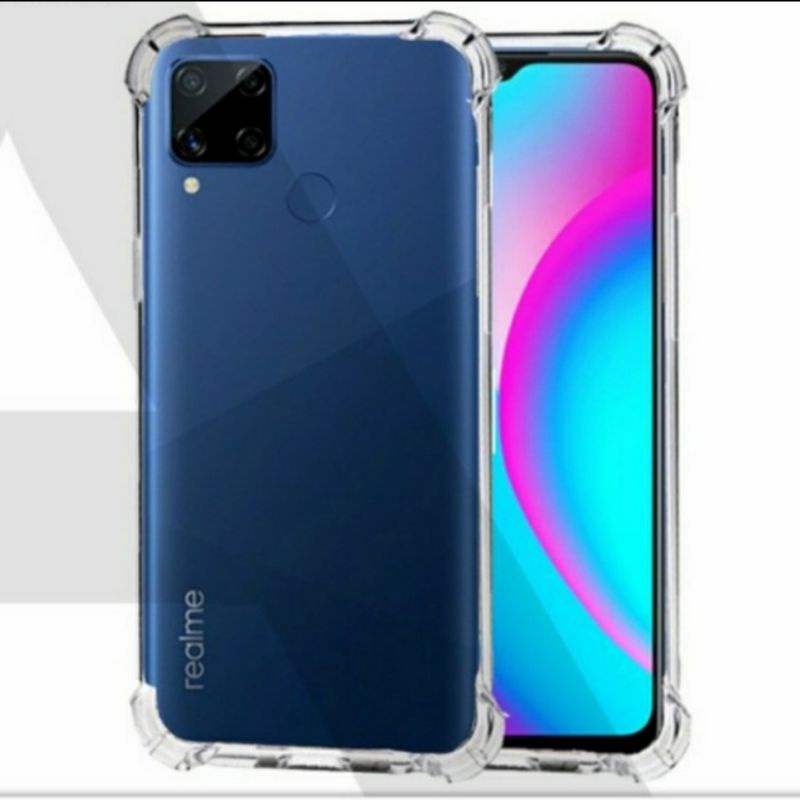 Realme C11 C12 C15 C17 soft case silikon silicone anti crack shock