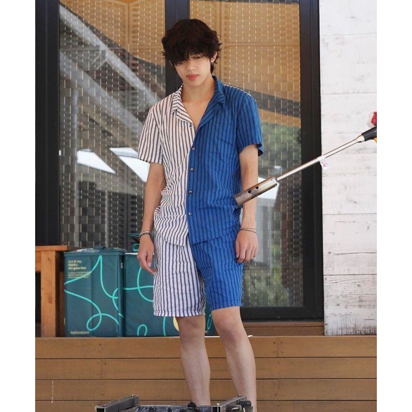 TAEHYUNG PAJAMAS BTS IN THE SOOP- BACA DESKRIPSI ATAU CHAT UNTUK BERTANYA