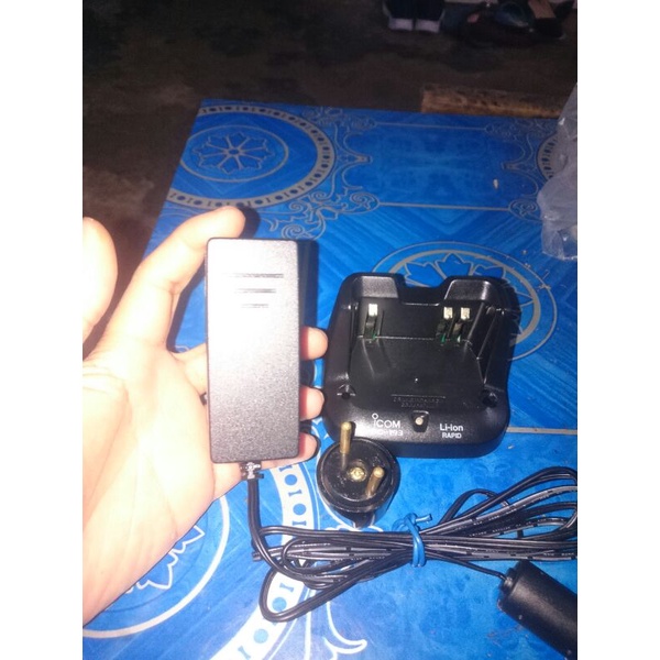 CHARGER ICOM IC V80 ORIGINAL ASLI