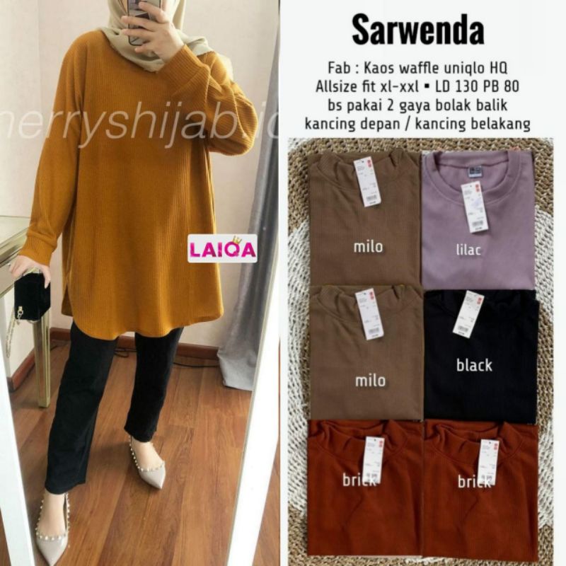Kaos Uniqlo Karisa Tunik Alfashion Bahan Kaos Uniqlo Original Alfashion Naja Dress
