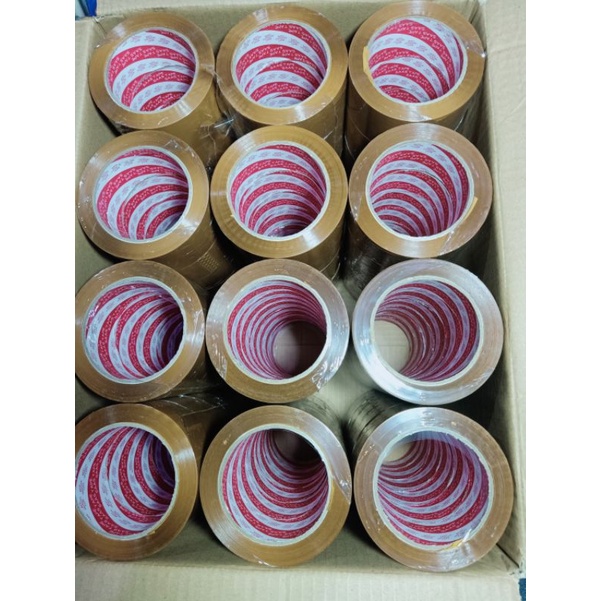 

lakban coklat 48mm x 90 yard full saas tape per roll