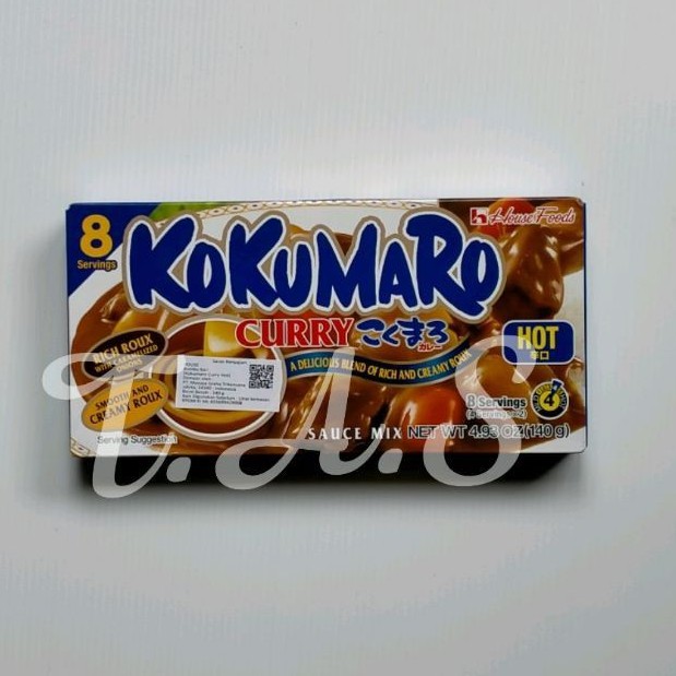 

Kokumaro Curry Hot 8 servings