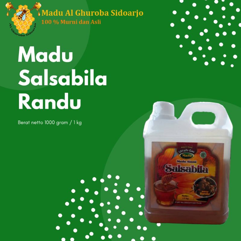 

MADU ASLI DAN MURNI SALSABILA RANDU 1KG ALGHUROBA'