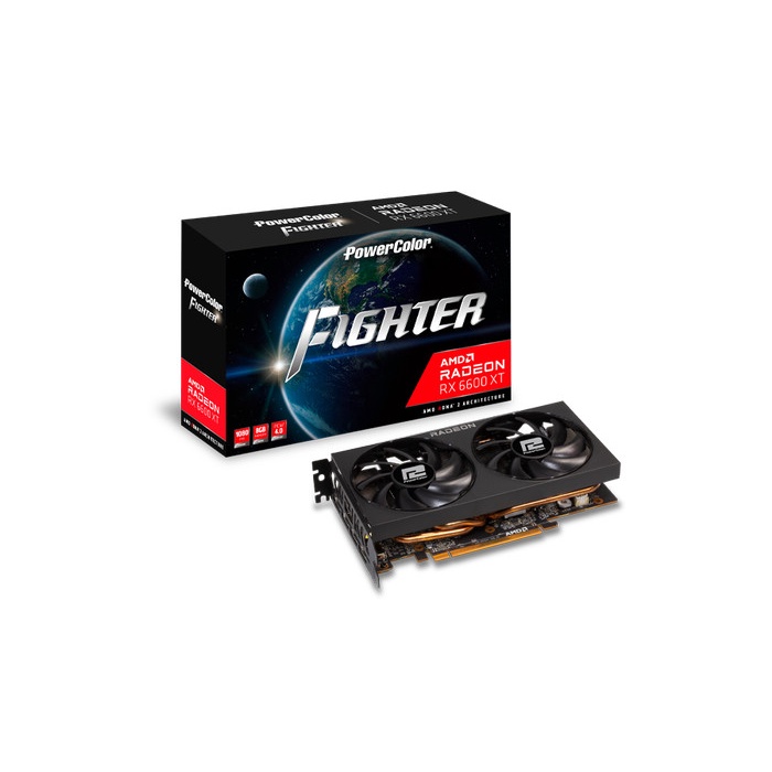 PowerColor Radeon RX 6600 XT Fighter 8GB DDR6 Dual Fan