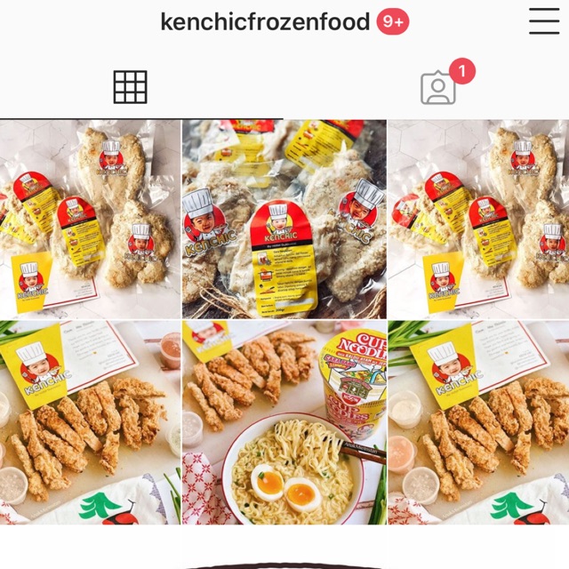 Ayam shihlin frozen non msg merk kenchic tender 200 gr