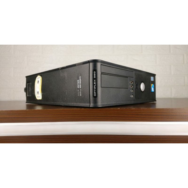 PC Mini Dell Optiplex 380 SffCore 2Duo E7500 Ram 2GB DDR 3 HDD 160GB Second Berkualitas