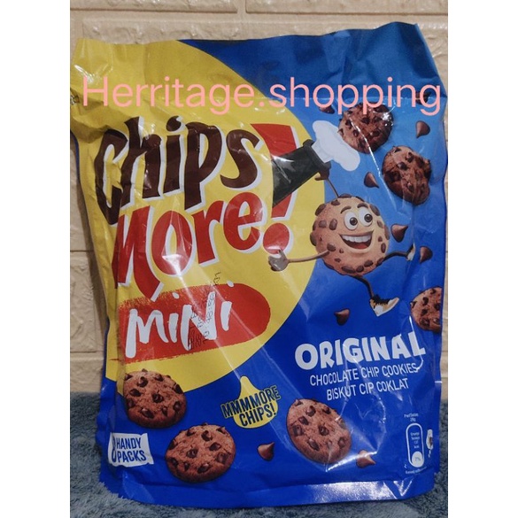 

chips more! mini original chocolate chip cookies