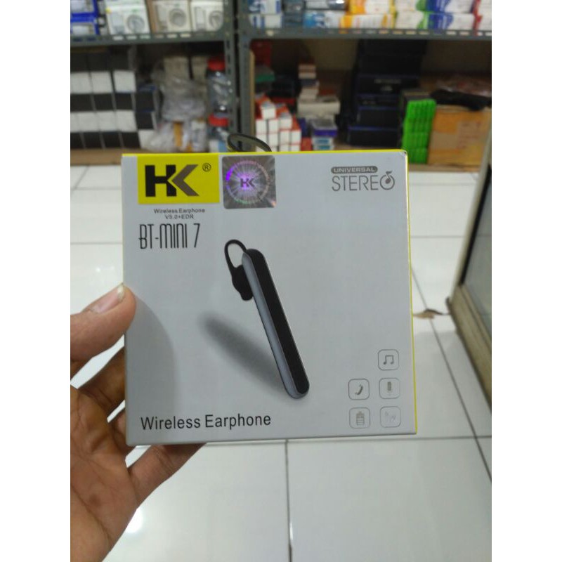 Headset Bluetooth HK BT-Mini7 Wireless Earphone V5.0+EDR BT Mini 7