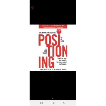 buku positioning by alries