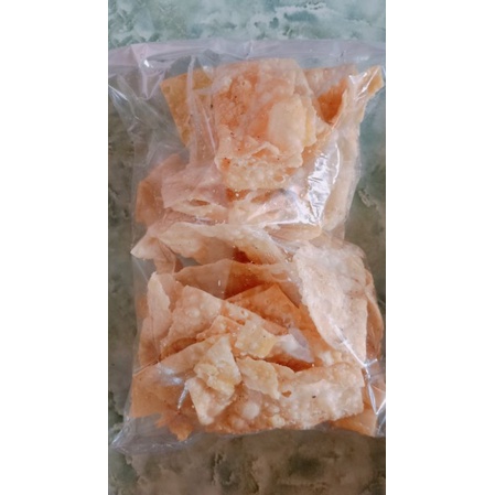 

keripik Pangsit Kerupuk Pangsit Bawang 250 gram enak gurih renyah Fresh