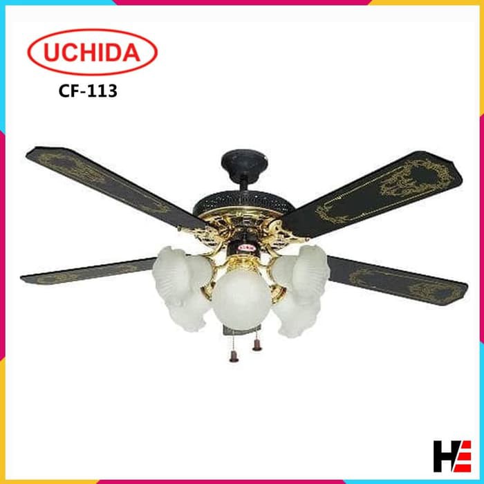 Kipas Angin Gantung Uchida CF-113 52 inch - Ceiling Fan 4 Blade