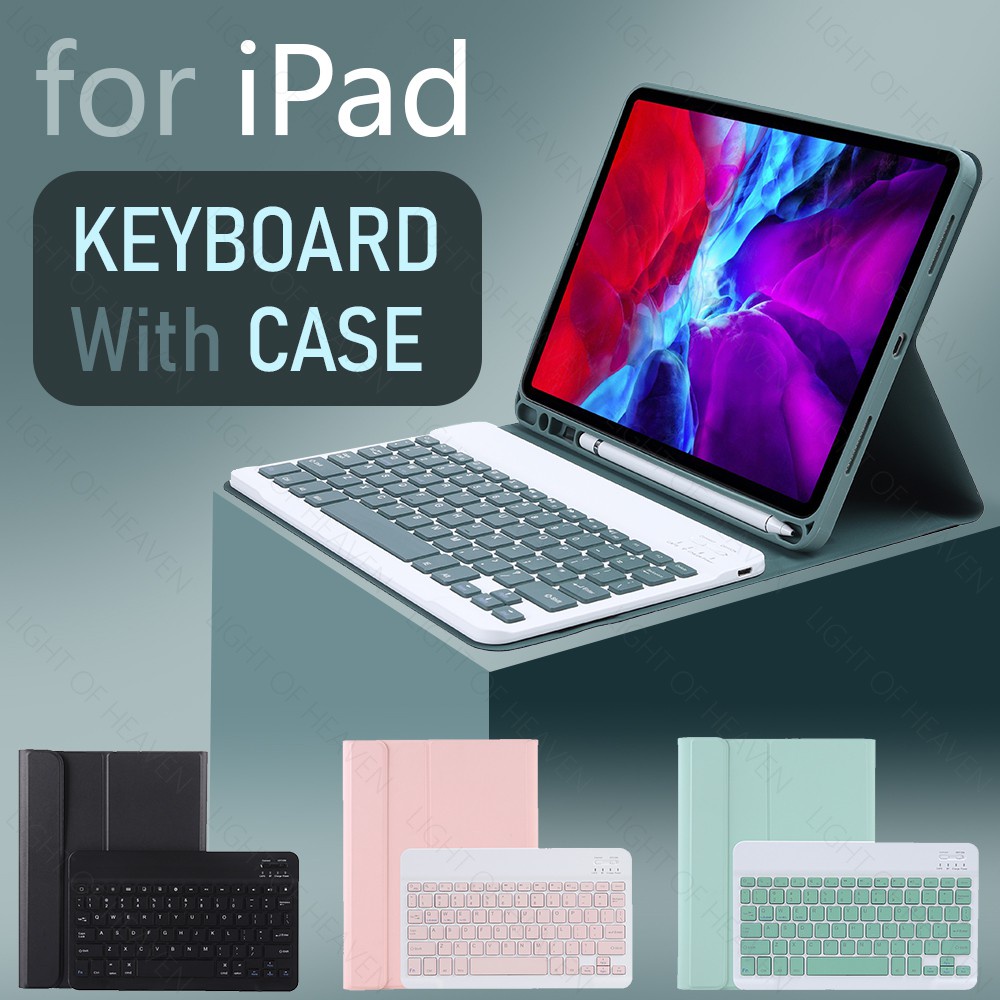 Case iPad gen 7/8/9 casing ipad keyboard Ipad 10.2 inch Pro 11&quot; Inch