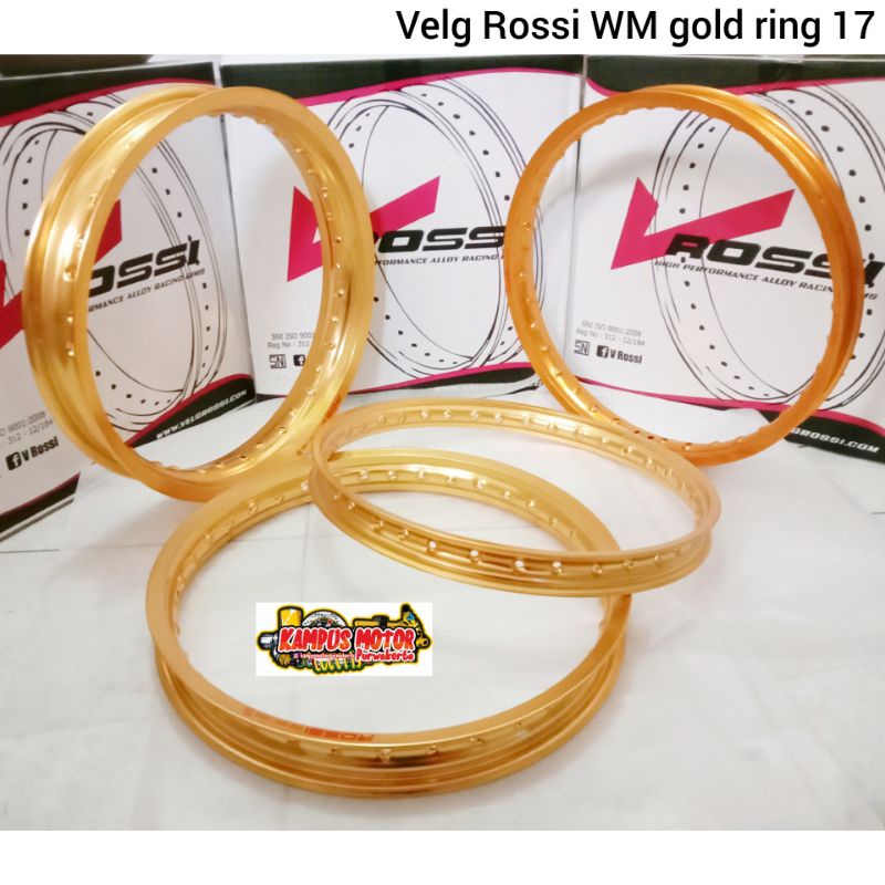 VROSSI | Velg Jari-jari Ring 17 Rossi WM | Velg Jari-jari Motor Rossi uk 140 160 185 215 250 | Bleng
