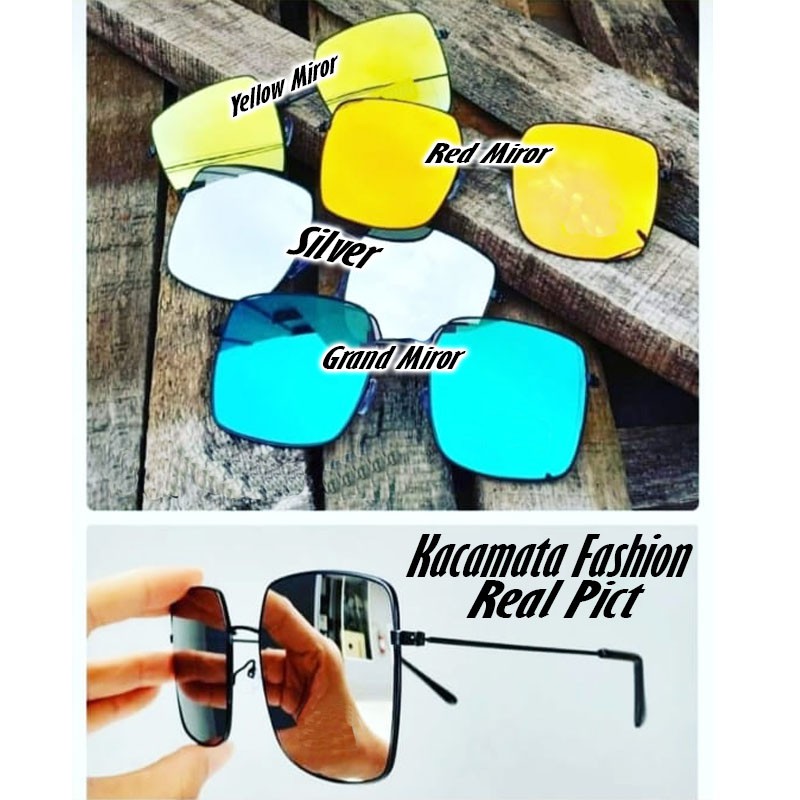 GRATIS ONGKIR!!! Kacamata Fashion/ Kacamata Bikers / Kacamata Anti Radiasi / Unisex/Laki dan wanita