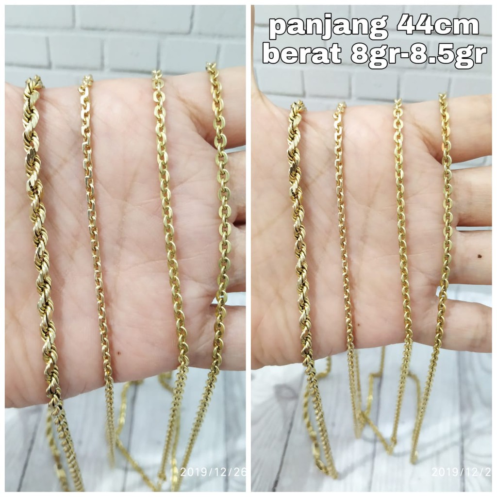 KALUNG RANTAI PERAK ASLI S925 CC744 (RANDOM) INFO TERLEBIH DAHULU STOK YANG MASIH ADA