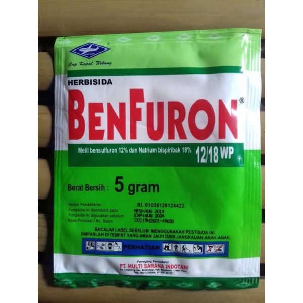 Benfuron Obat Pertanian Herbisida Selektif Benfuron Herbisida Benfuron 5 Gram Ampuh Mengendalikan Gu
