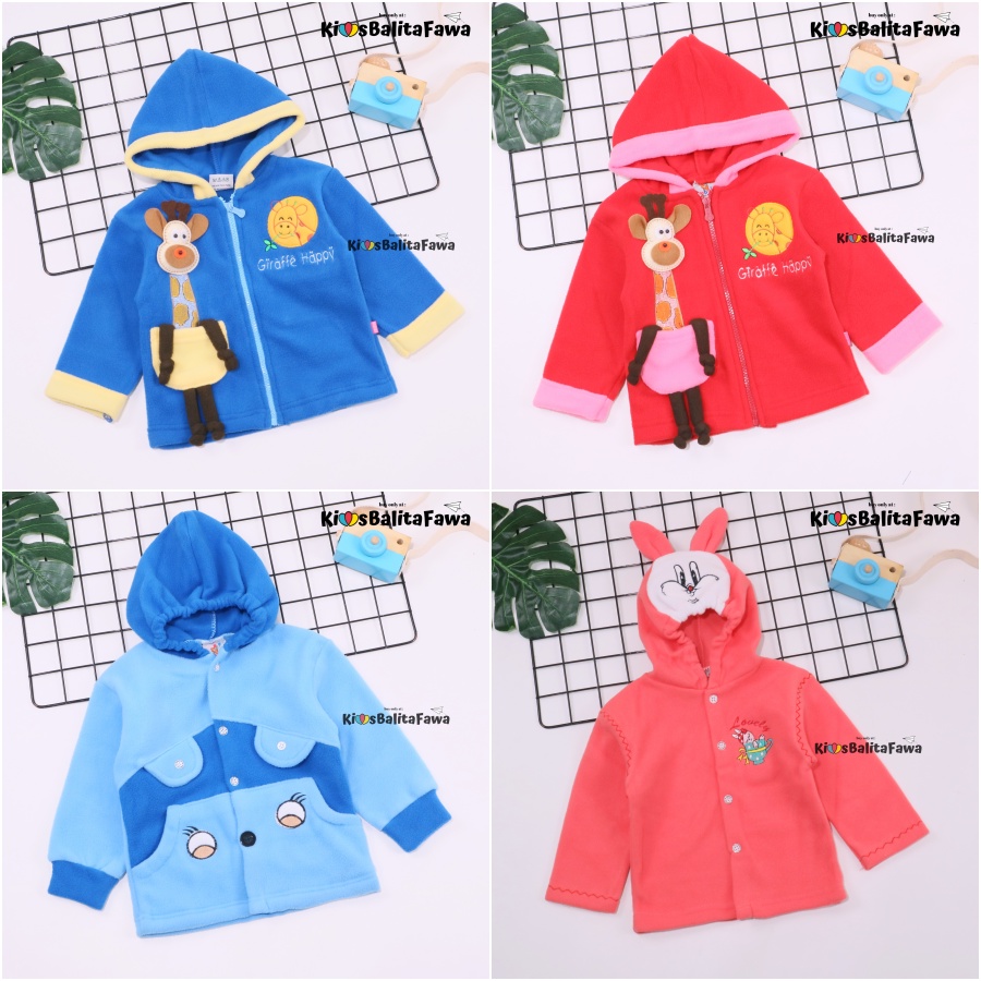 Jaket Bayi Uk 0-12 Bulan / PREMIUM QUALITY Jaket Bayi Anak Laki Perempuan Baju Kaos Lucu Terjangkau