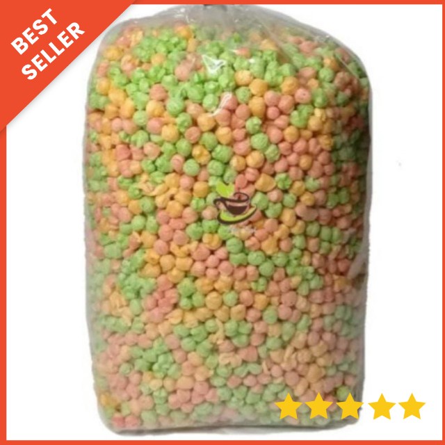 [TERMURAH] Cemilan Nyamnyam RICE Crispy Warna Warni 250 gram | NYAMNYAM KILOAN | RICE CRISPY KILOAN 