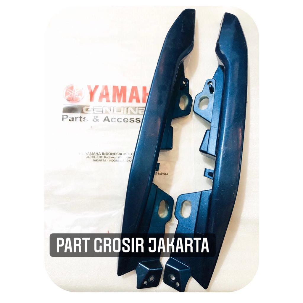 BODY BEHEL PEGANGAN JOK BELAKANG YAMAHA ALL NEW VIXION R VVA LED BK8 TAHUN 2017 - 2020 WARNA BIRU ME