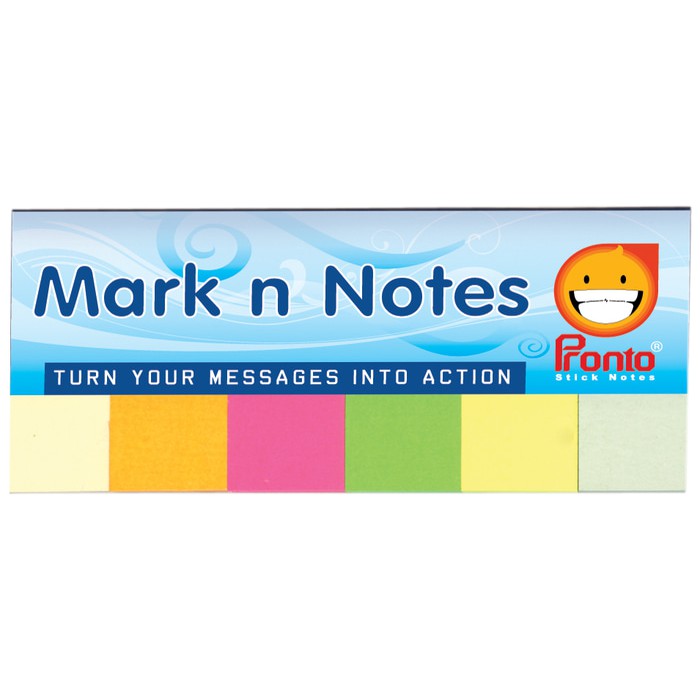 

New Arrival Mark N Notes Post It Pronto 6 Warna atk