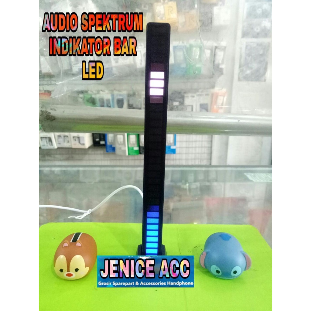 AUDIO SPECTRUM INDICATOR BAR LED RGB SONDBAR RGB SPECTRUM