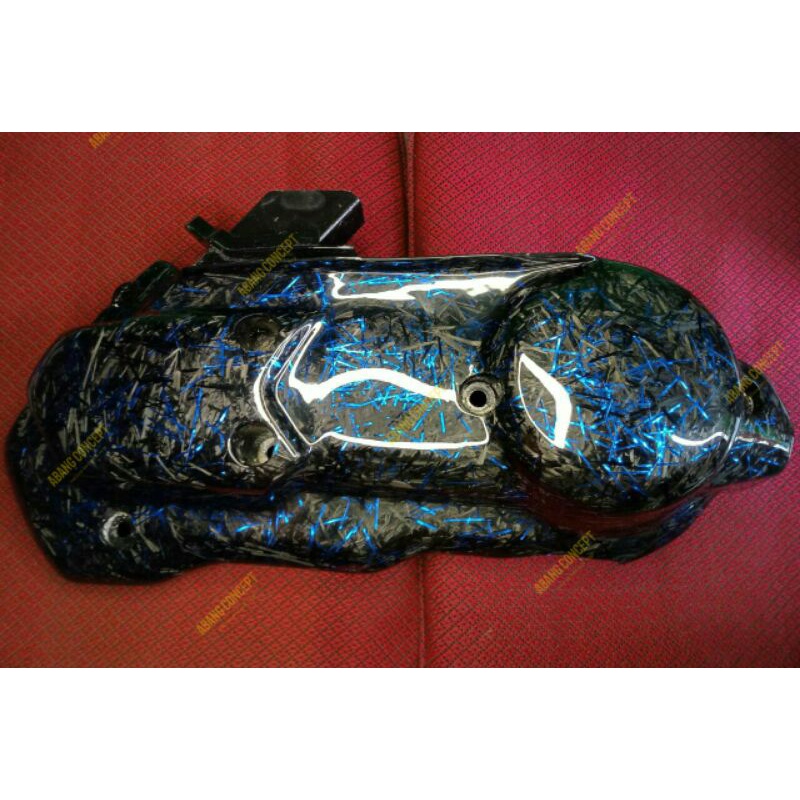 ORIGINAL CARBON KEVLAR COVER CVT AEROX NEW NMAX NEW KEVLAR FORGED